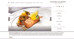 Desktop Screenshot of akademia-kulinarna.pl